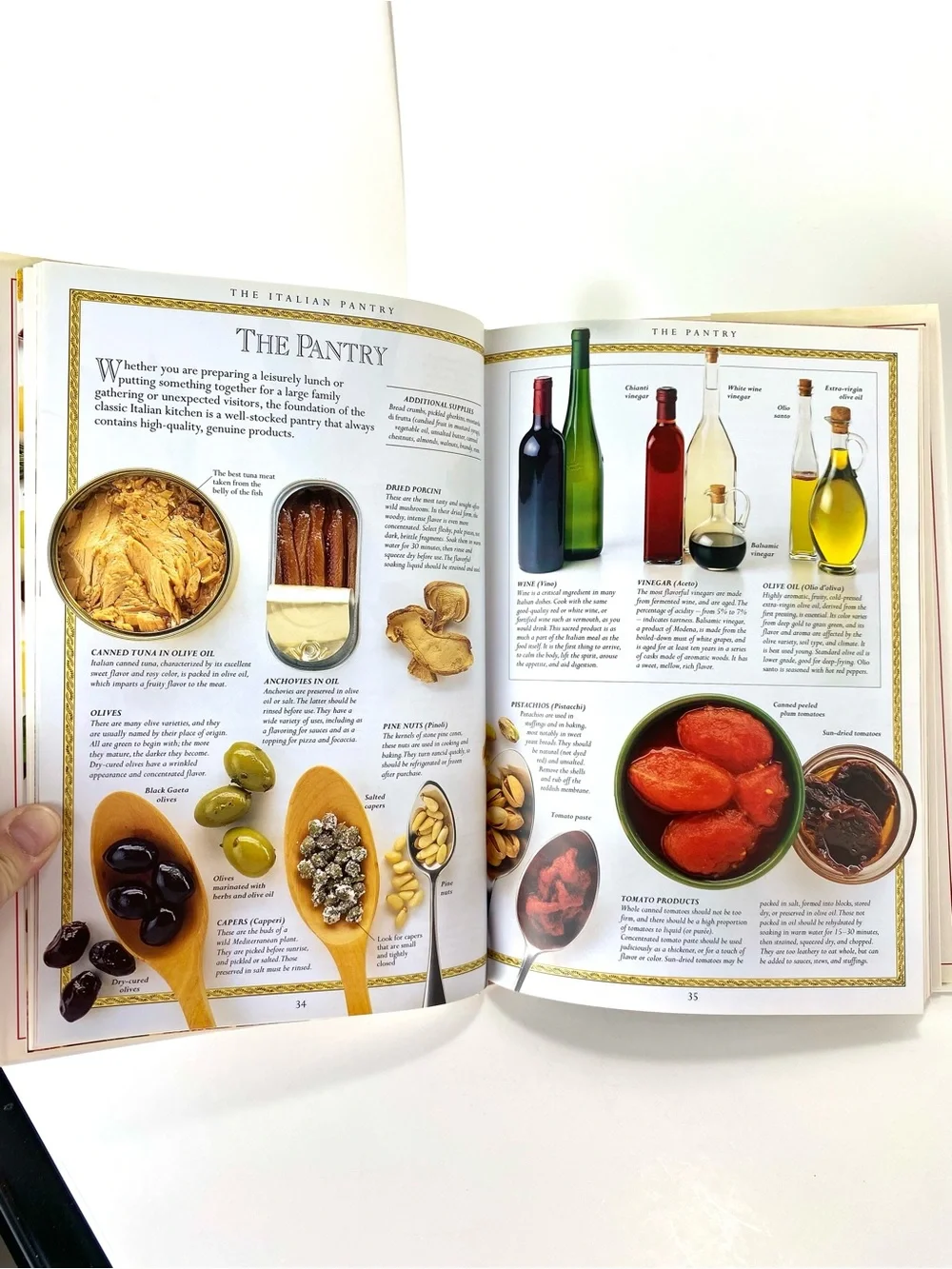 NEW The Classic Italian Cookbook Hardback by Julia Della Croce